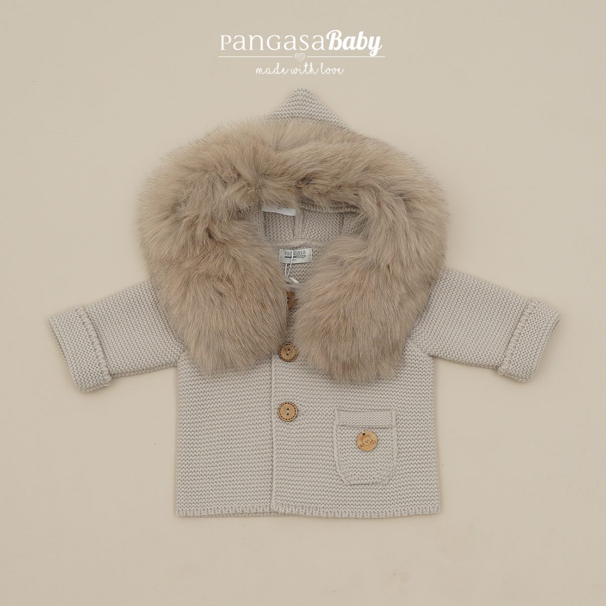 Trenka Luxury Pelo Camel Pangasa