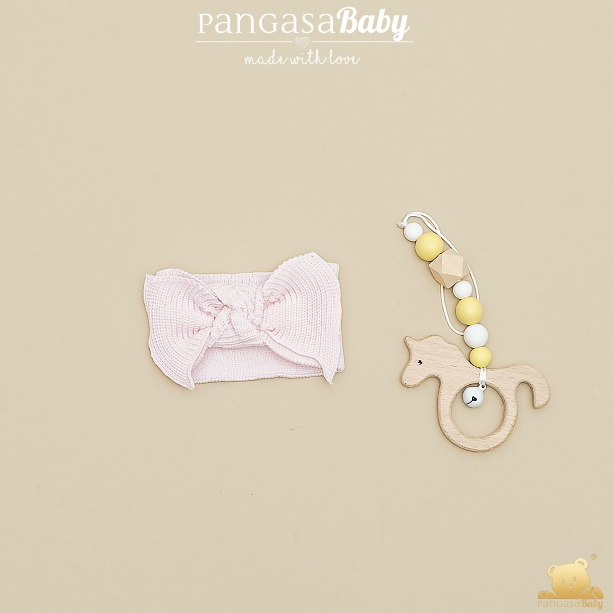 Diadema Rosa Bebe Pangasa