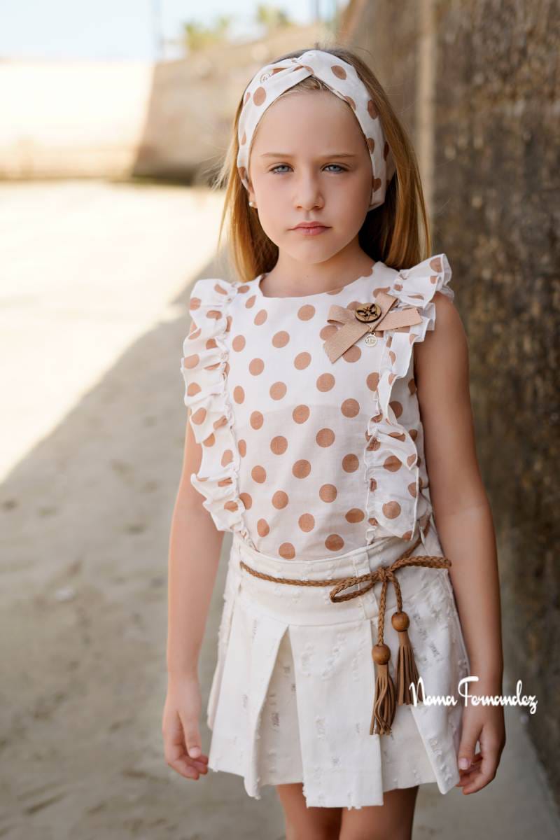 Conjunto Falda-Short y Bluson Haya Noma Fernandez