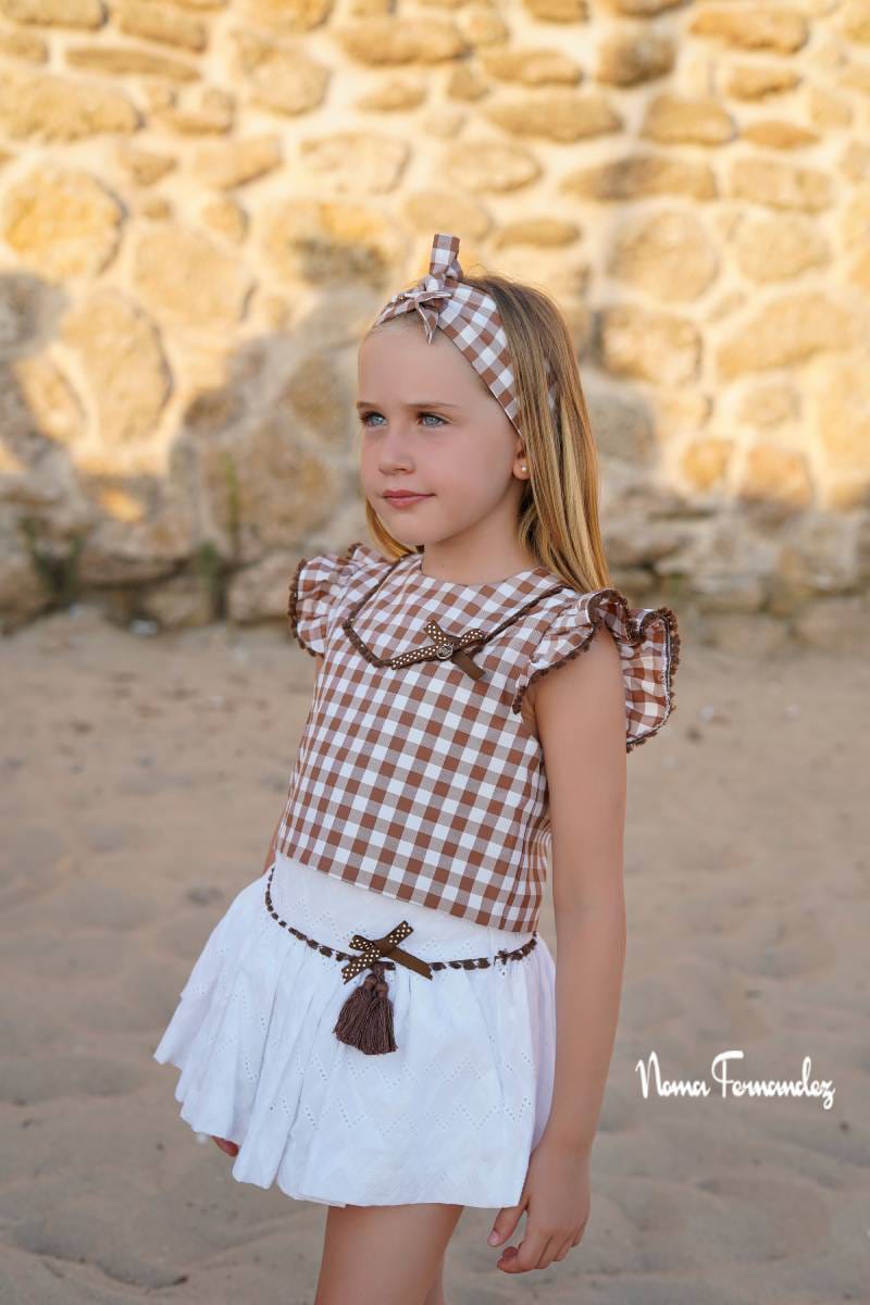 Conjunto falda y top Tilo Noma Fernández