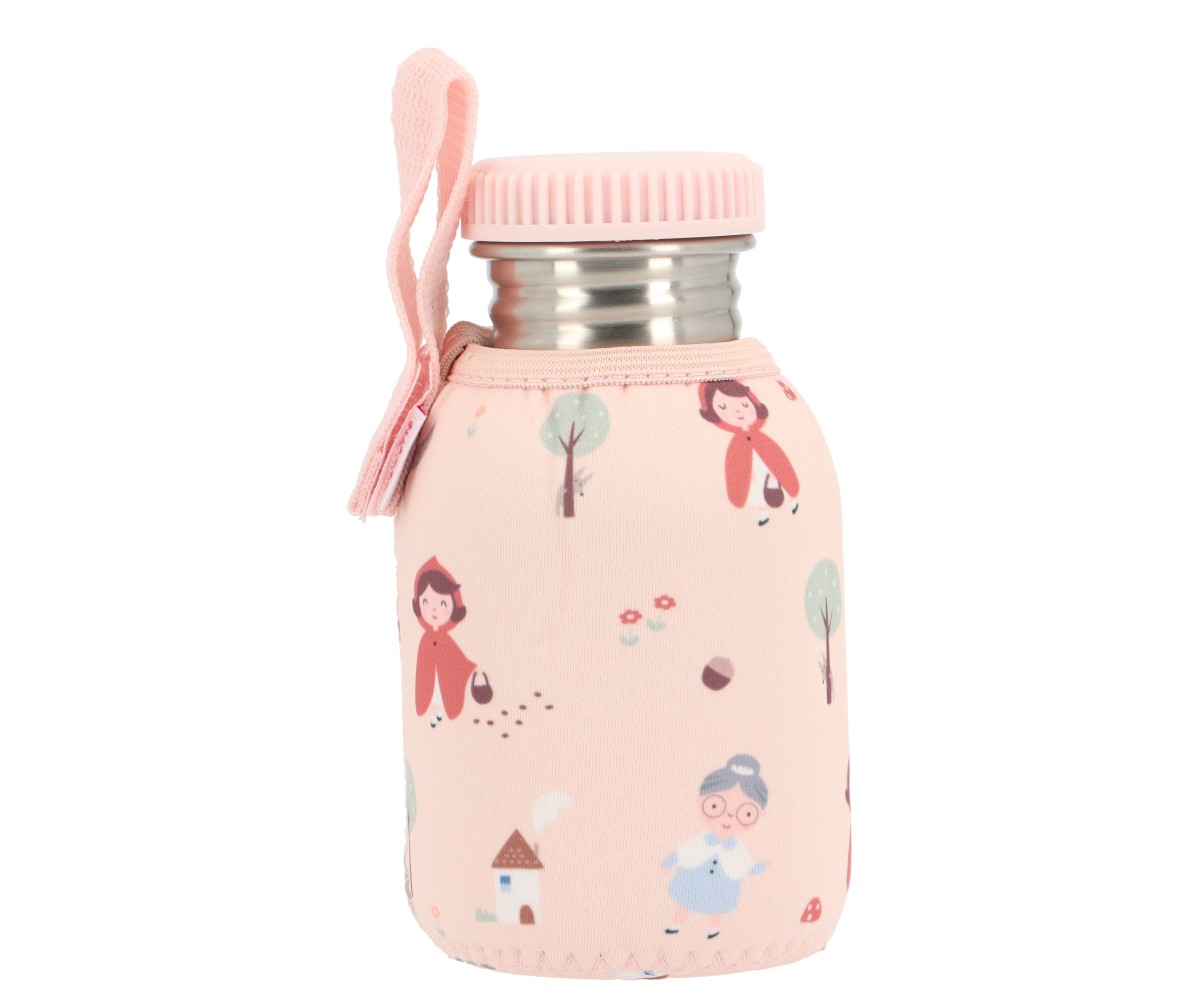 Botella De Acero Con Funda Little Red 350ml Tutete