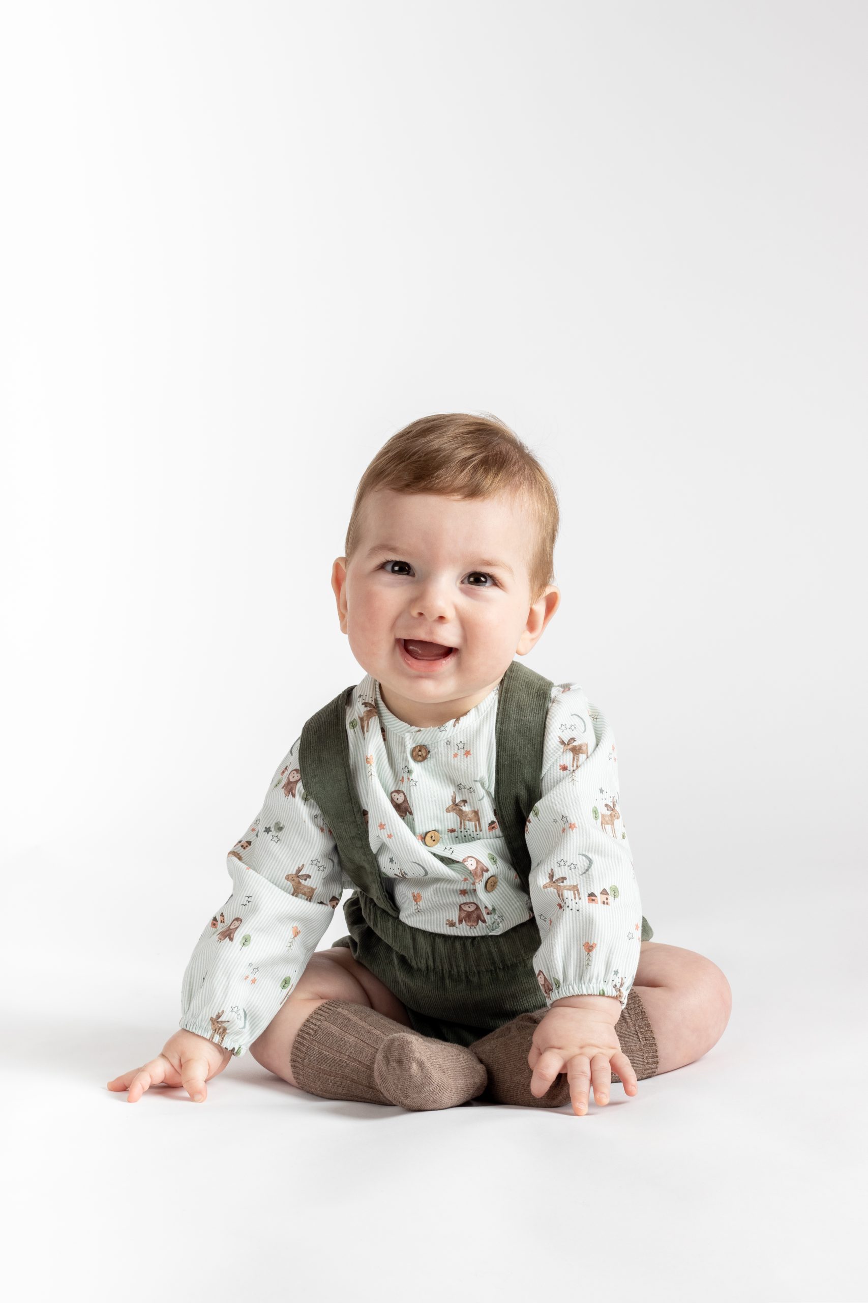 Conjunto Pololo Simun NiÑo Verde Calamaro