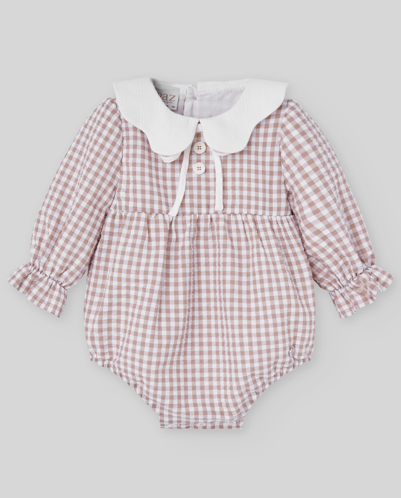 Pelele Cuadros Setitas Angora Paz Rodriguez