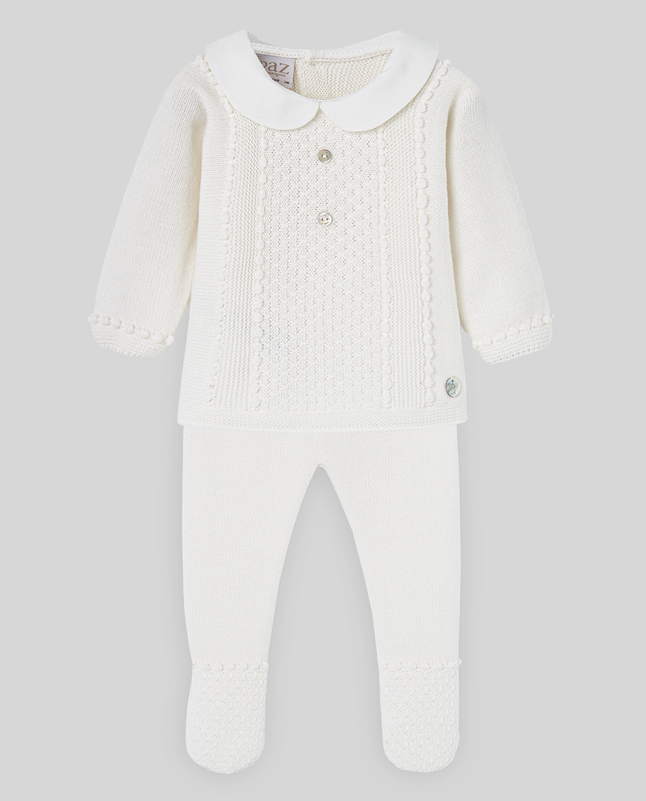 Primera Puesta Polaina Crudo NiÑo Paz Rodriguez