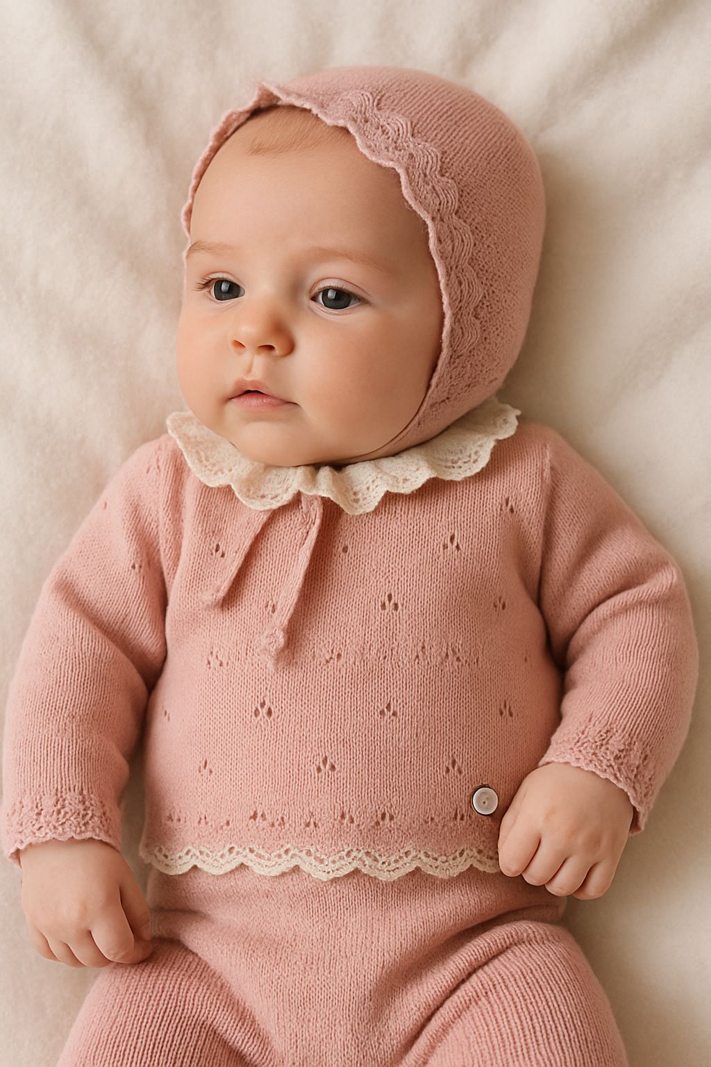 Primera Puesta Polaina Rosa Palo Paz Rodriguez Pato y Pata Moda