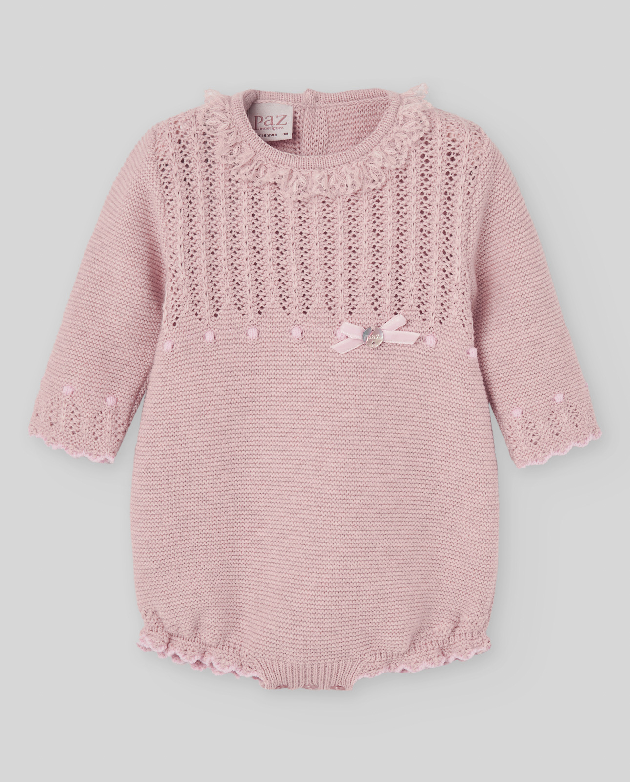 Pelele Punto Corto NiÑa Alegria Paz Rodriguez Pato y Pata Moda