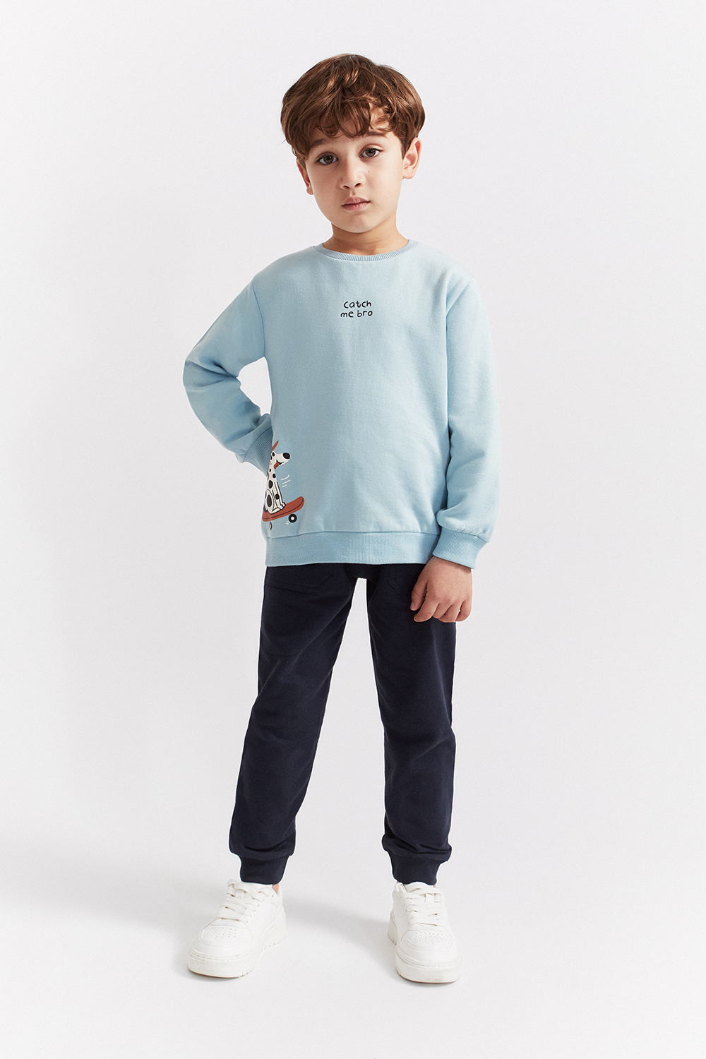 Chandal NiÑo Verde Azulado Street Monkey