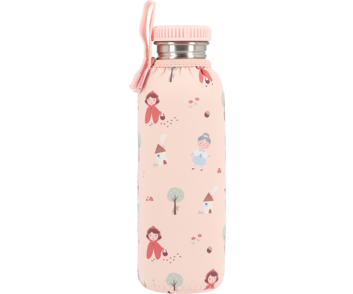 Botella De Acero Con Funda 750ml Little Red