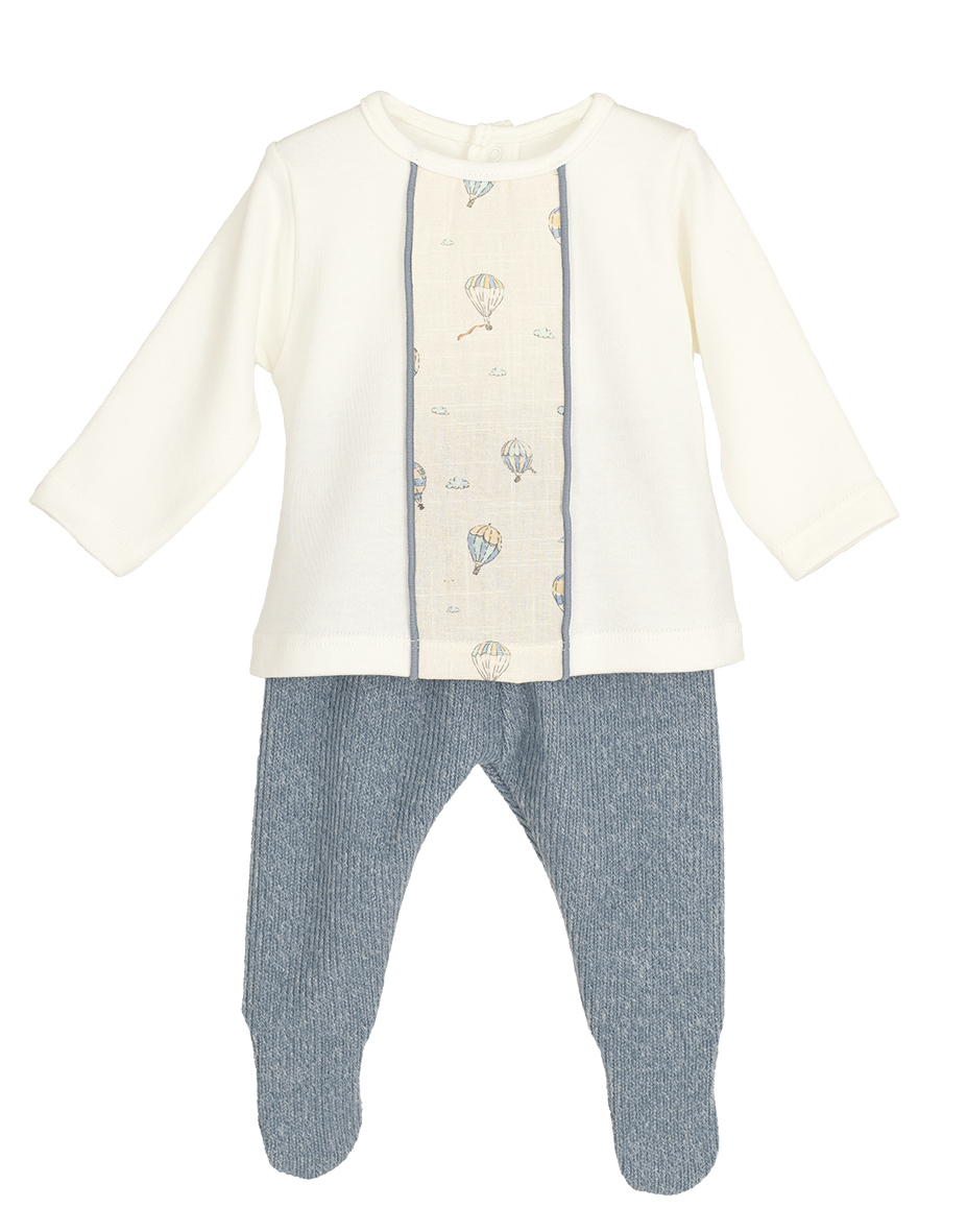 Primera Puesta Polaina Celeste Anemoi Calamaro