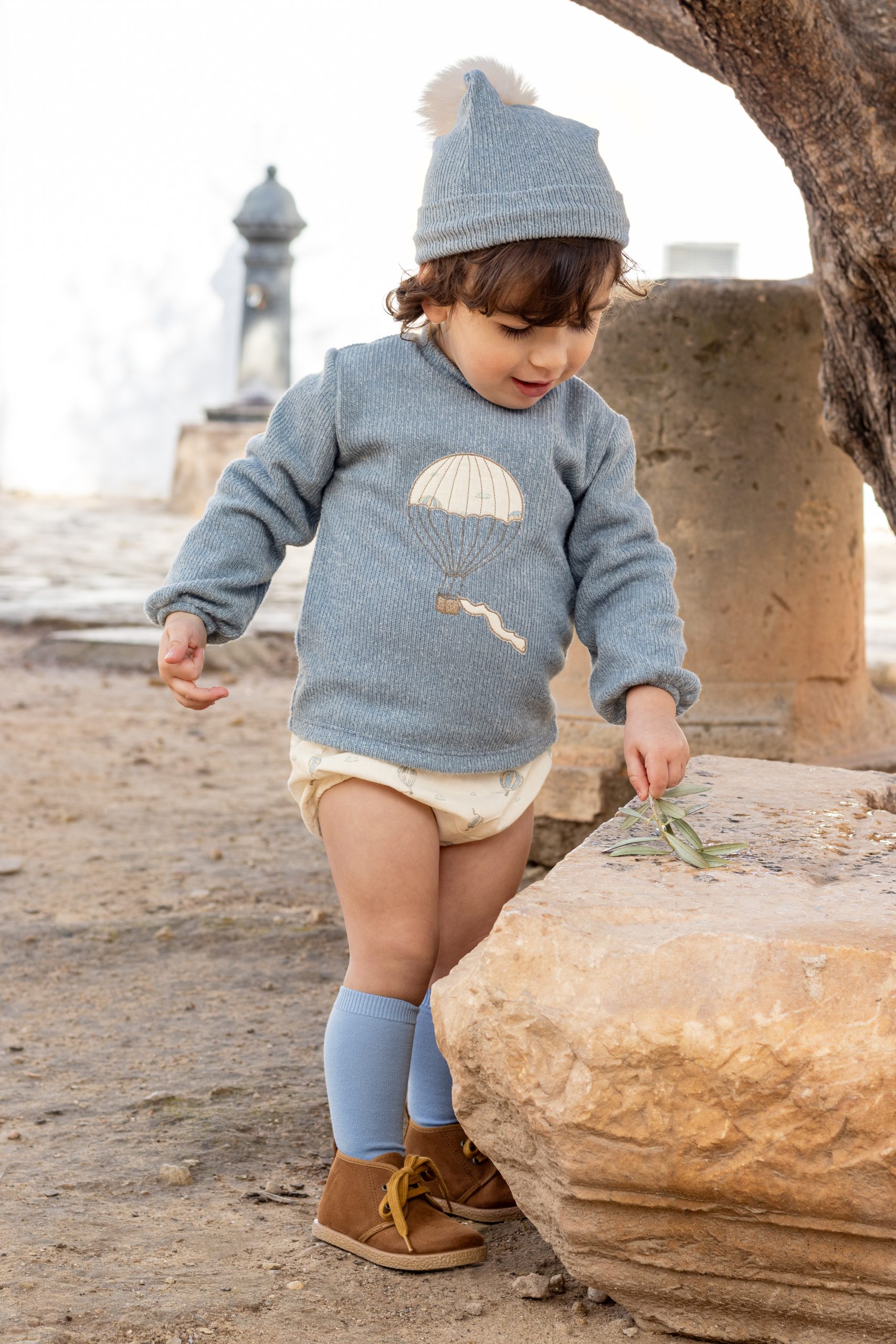 Conjunto Pololo Anemoi Celeste Calamaro