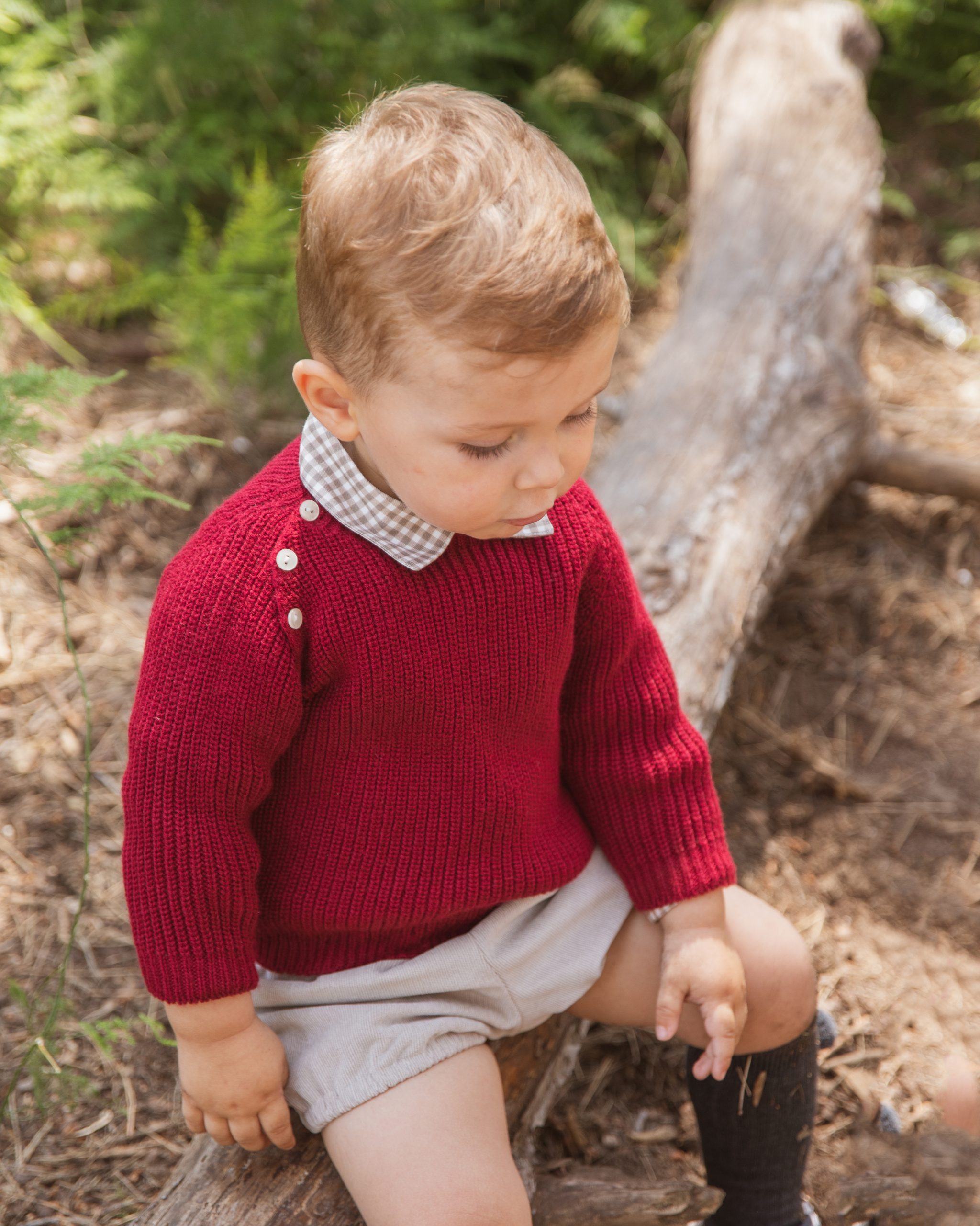 Conjunto Camisa Y Jersey Granate Paloma De La O
