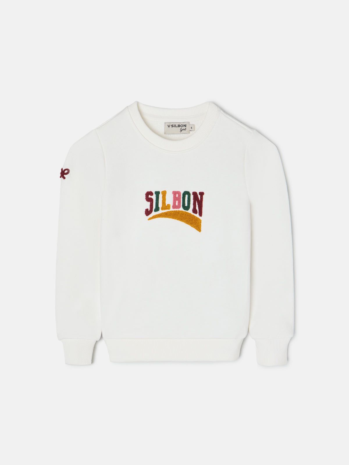 Sudadera NiÑa Letras Crudas Silbon
