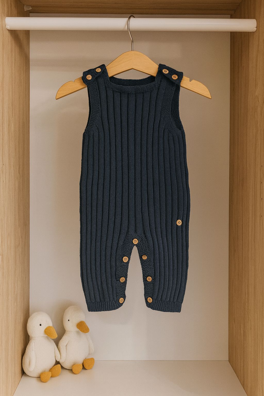 Peto Largo Punto Unisex Cambridge Marino Martin Aranda