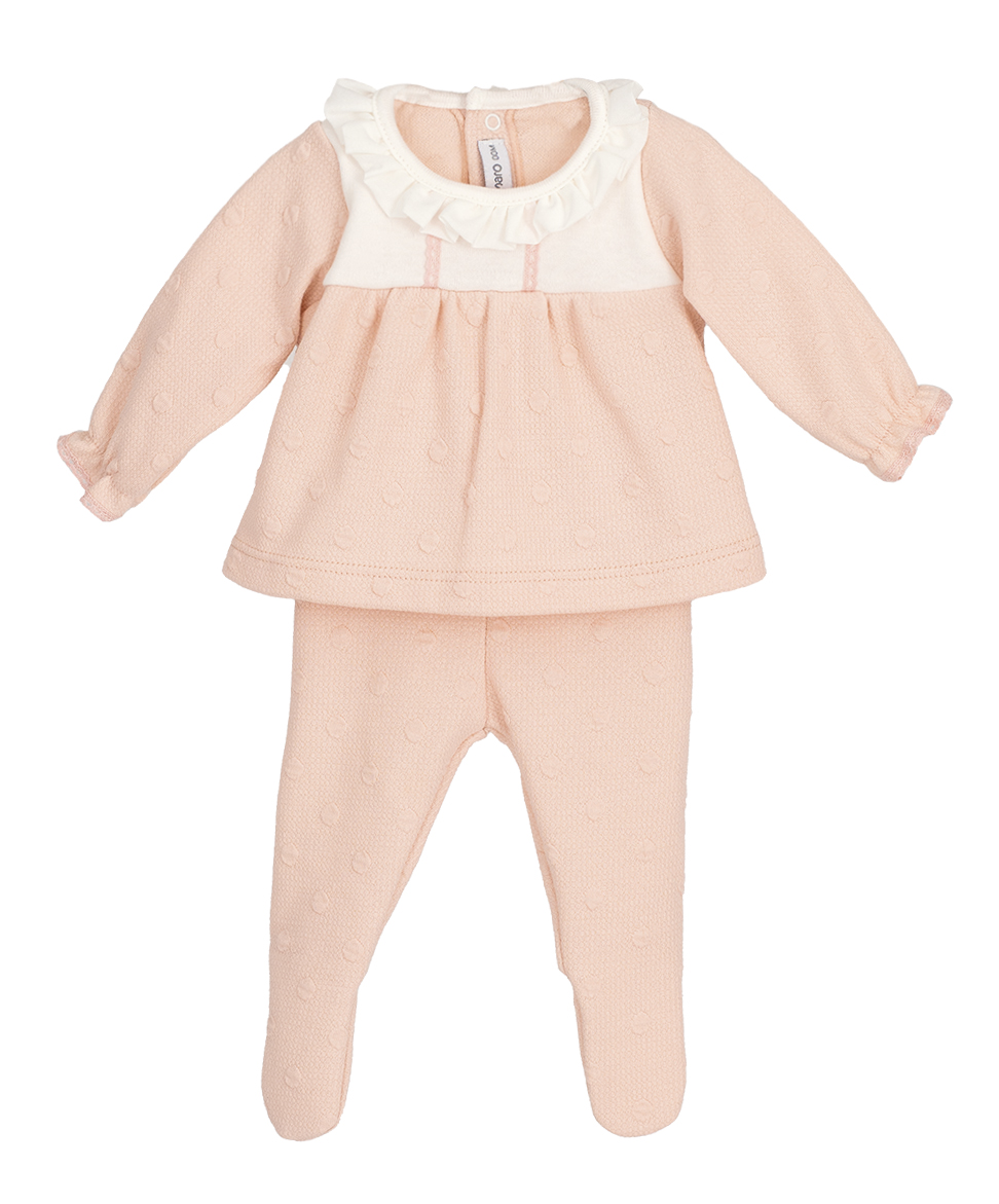 Conjunto Polaina Buran Melocoton Calamaro