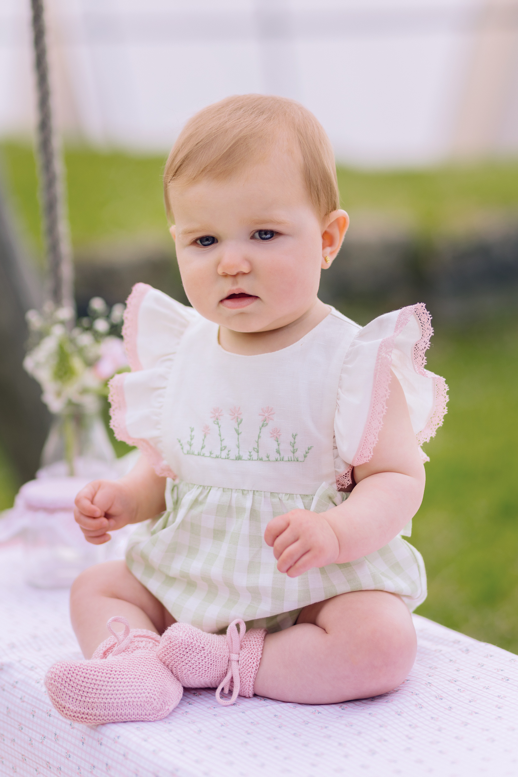 Ranita Tela Combinada Frescura Paz Rodriguez