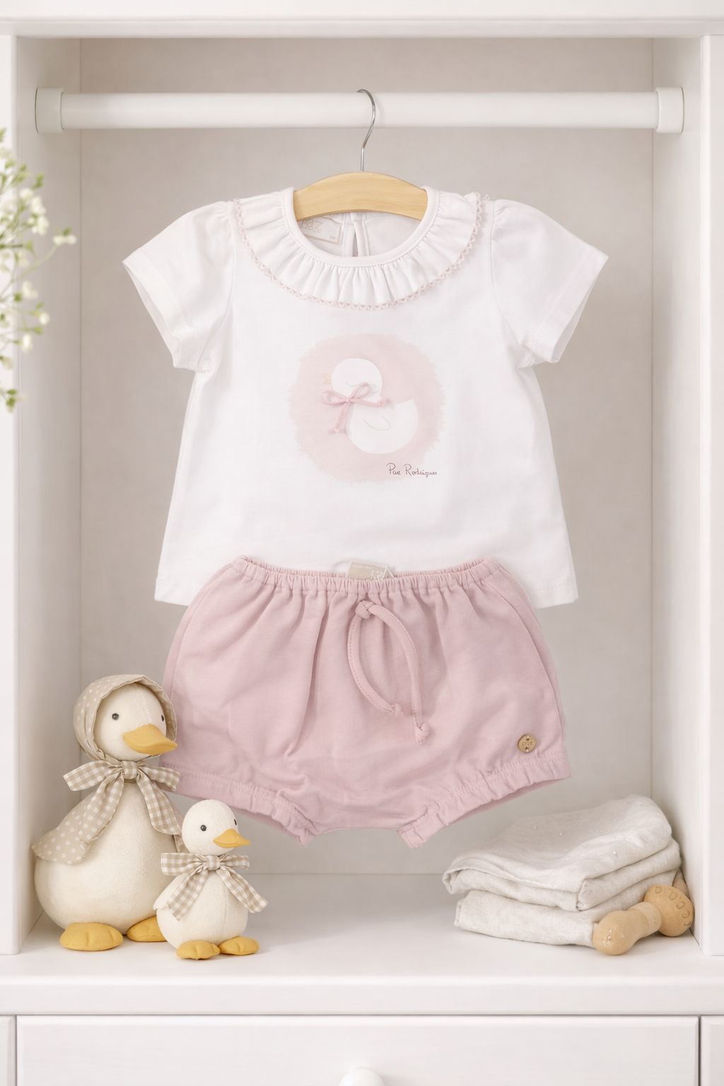 Conjunto Cua Cua NiÑa Paz Rodriguez