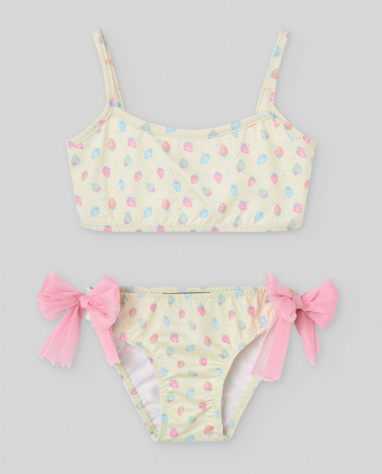 Conjunto BaÑo Fresas NiÑa Paz Rodriguez