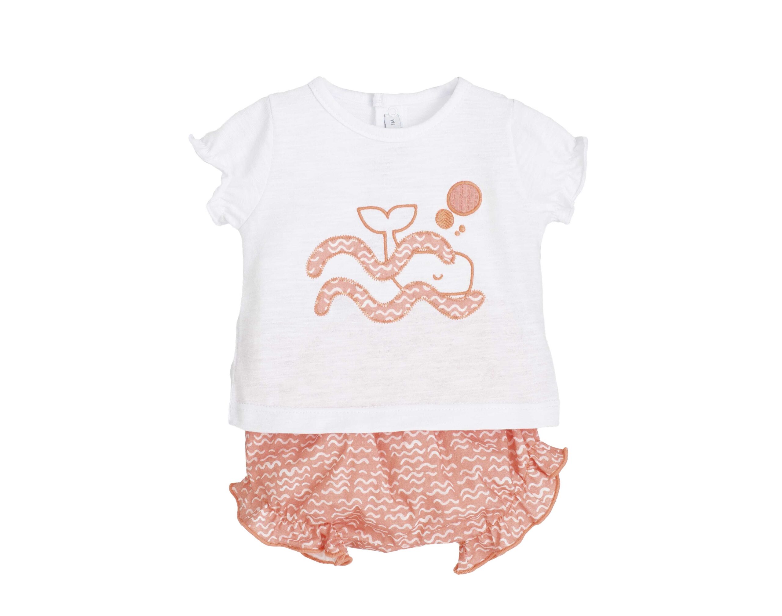 Conjunto Pololo Sikar Coral Calamaro