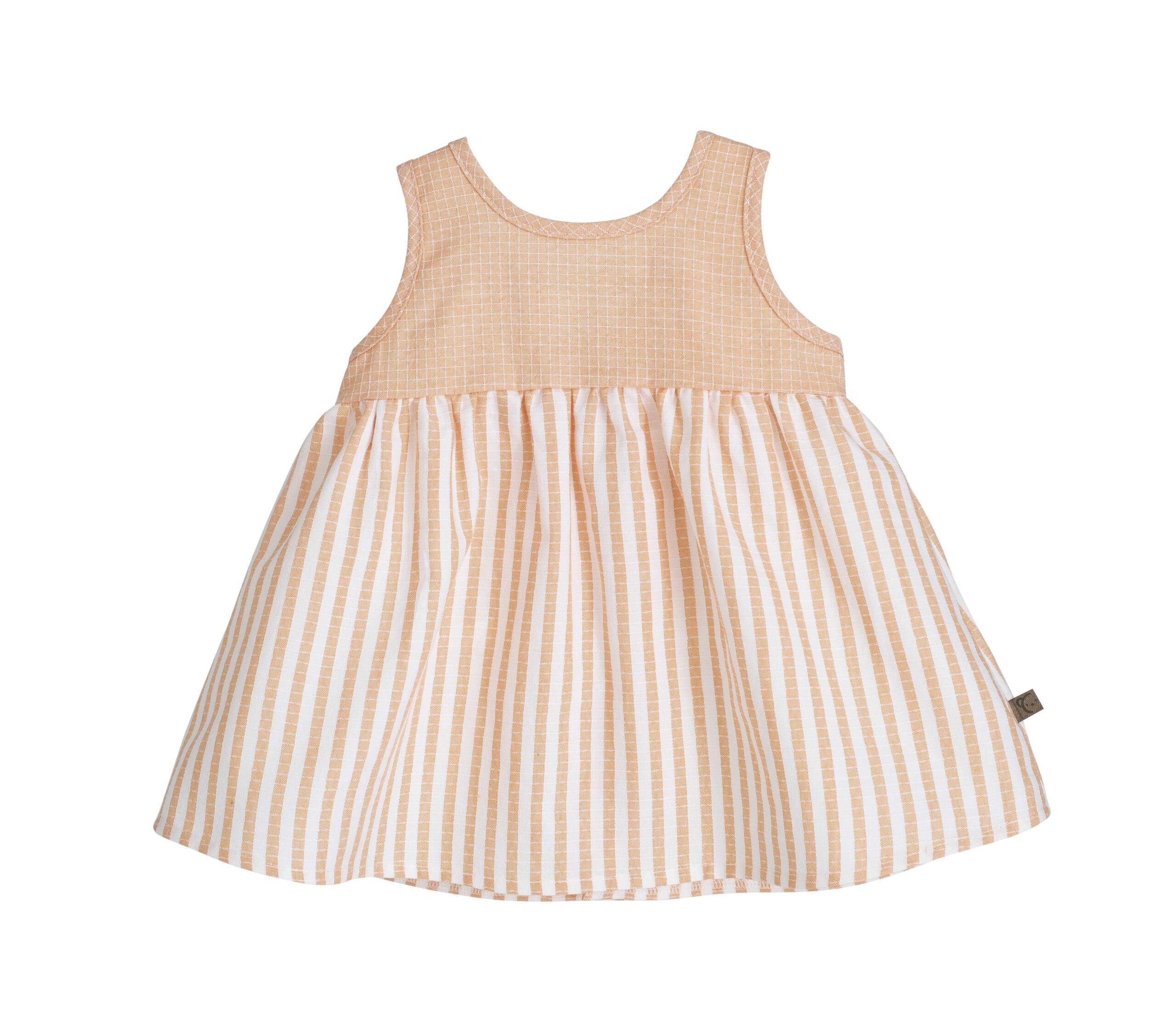 Vestido Delhi Melocoton Calamaro