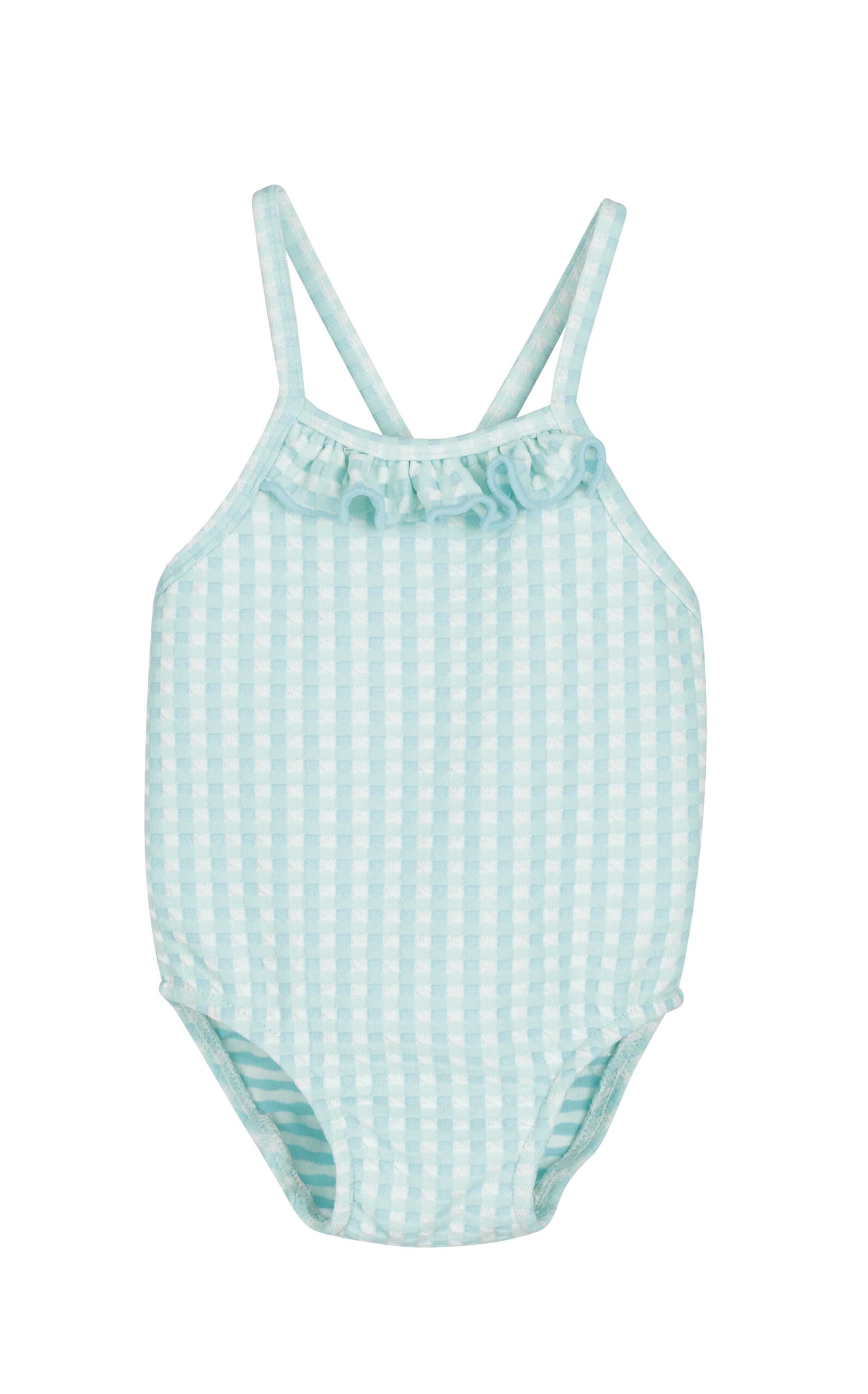 BaÑador Vichy Turquesa Calamaro