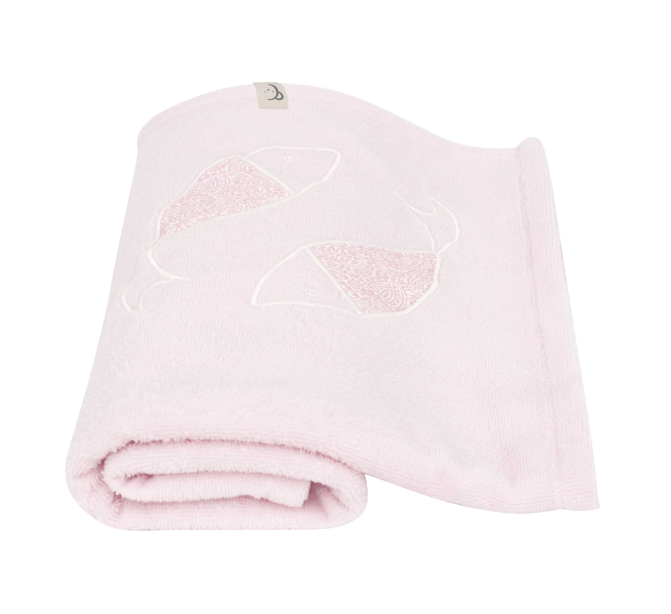 Toalla Cachemir Rosa Calamaro