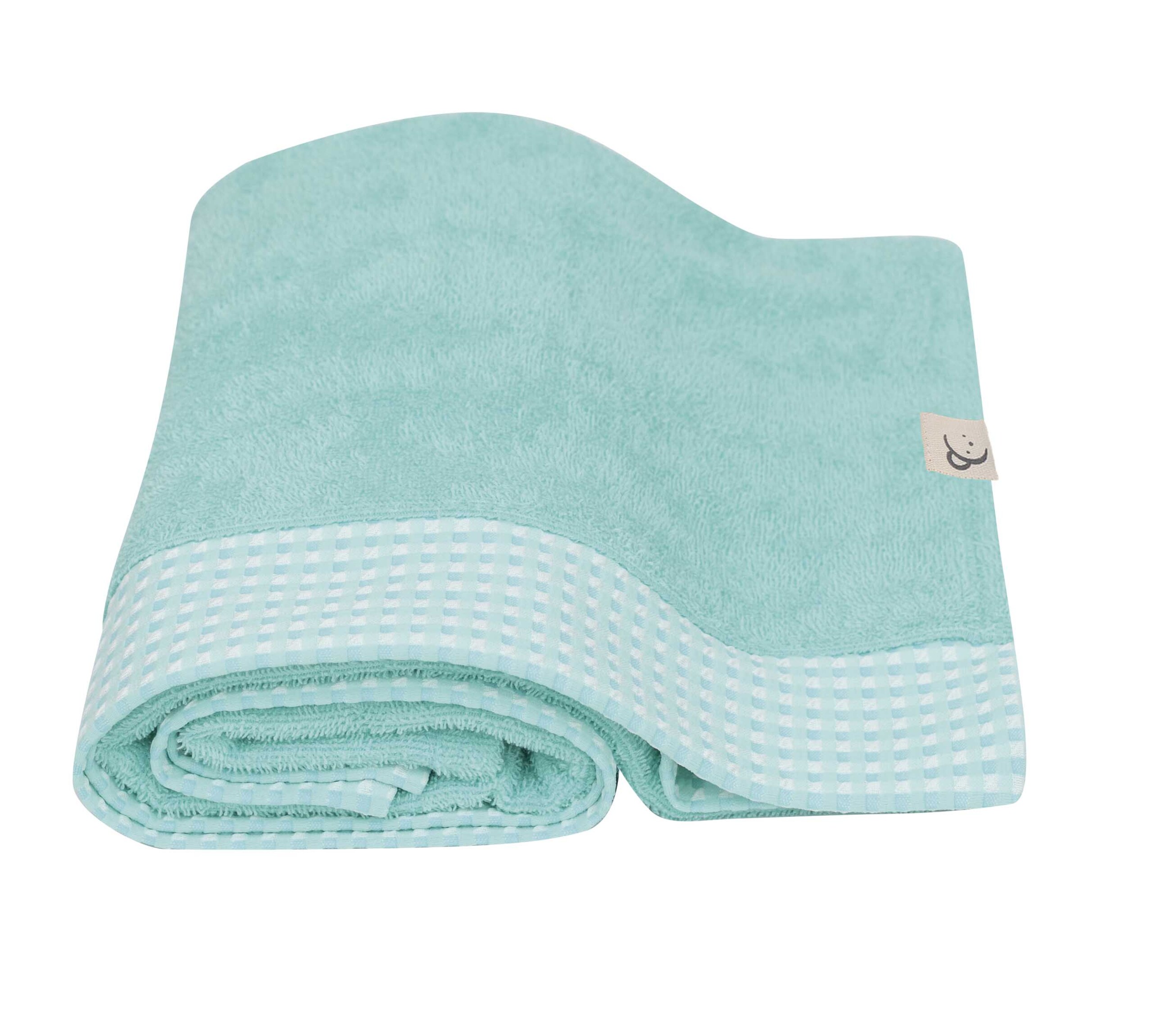 Toalla Vichy Turquesa Calamaro