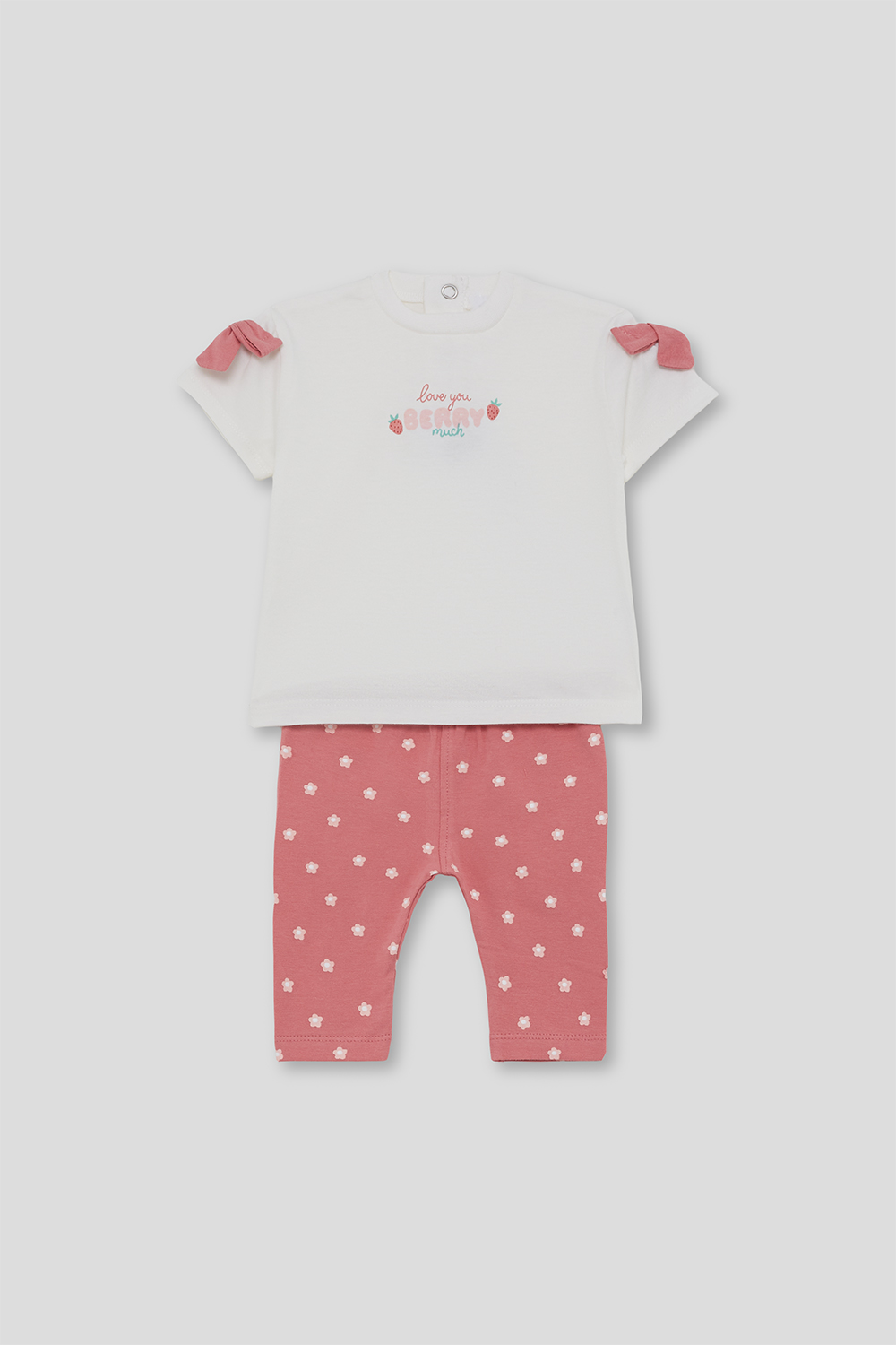 Conjunto Leggings Manga Corta Fresas Street Monkey