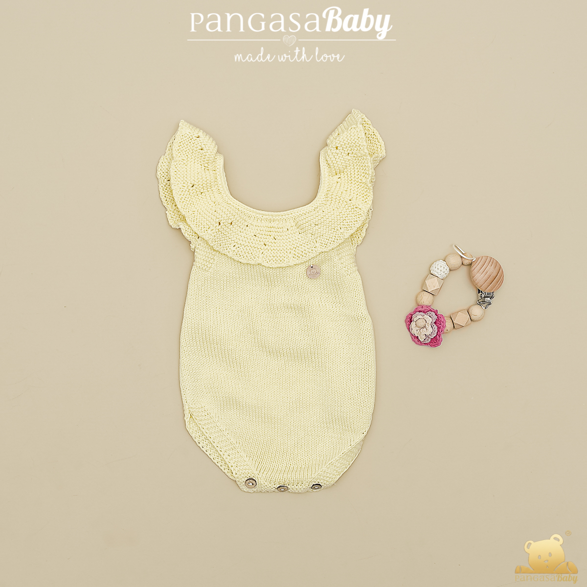 Peto Punto Volante Amarillo Pangasa