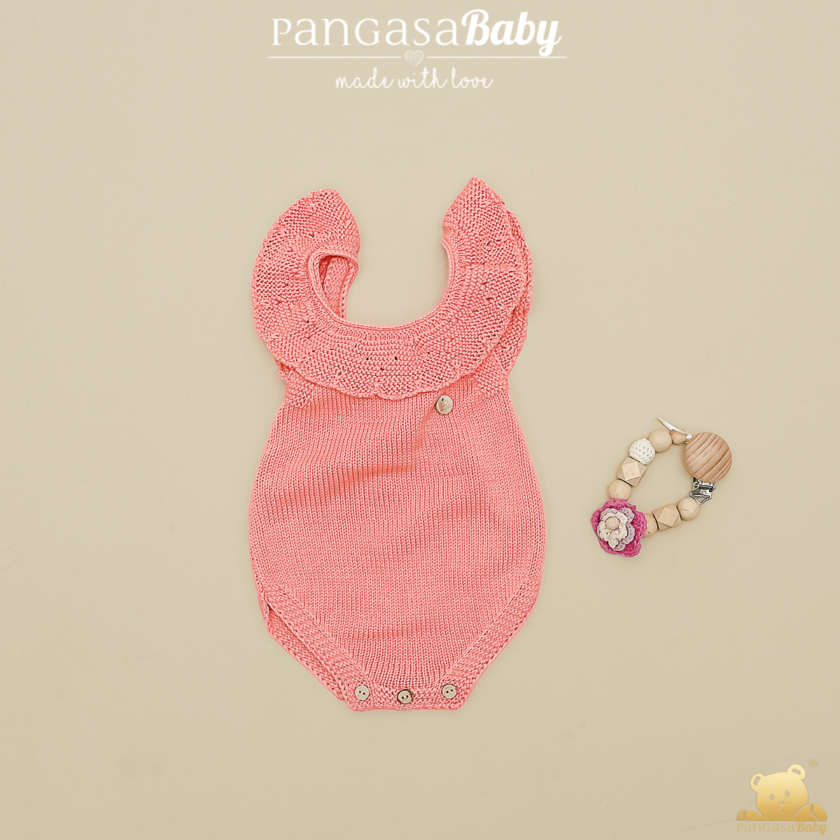 Peto Punto Volante Coral Pangasa