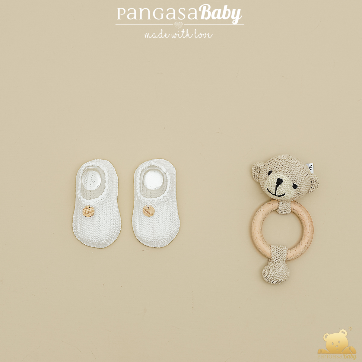 Botitas Zapatito Marfil Pangasa