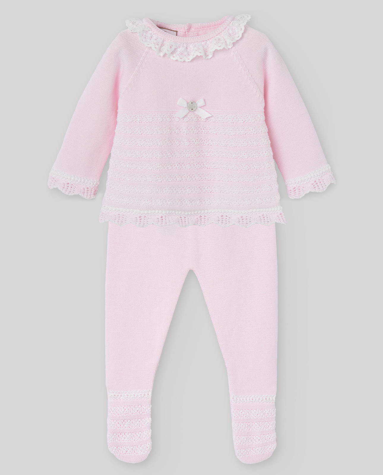 Primera Puesta Polaina Rosa Tiza Paz Rodriguez