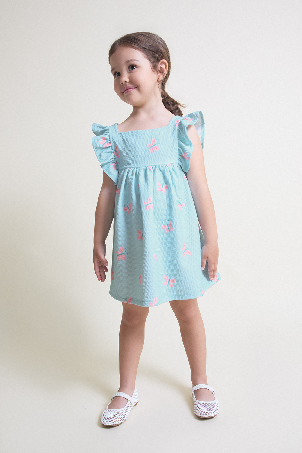 Vestido Verde Agua Street Monkey