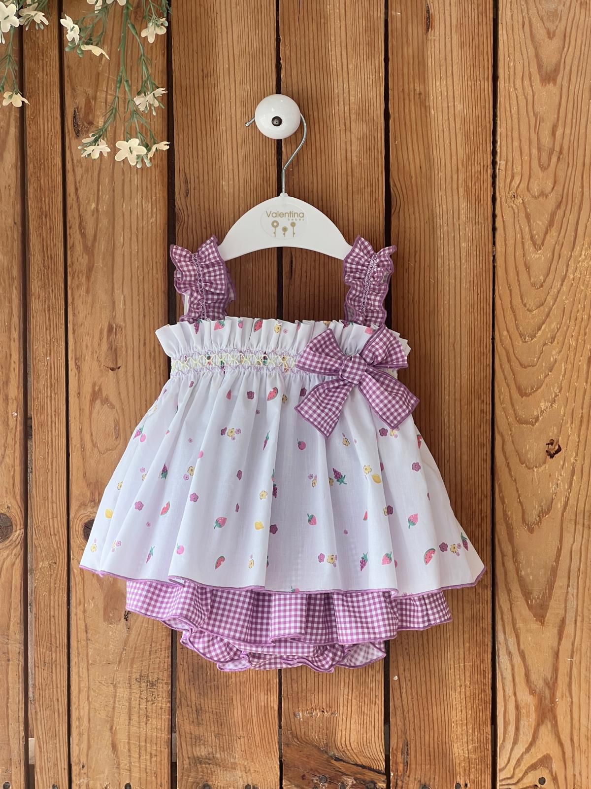 Conjunto Mi Lily Blusa Valentina Bebes