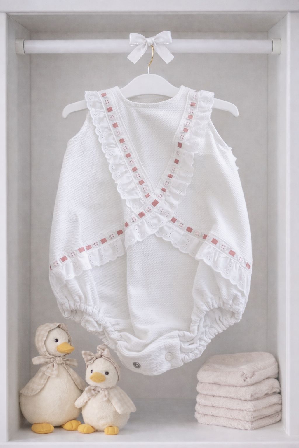 Pelele Encanto Rosa Madeline Balancete