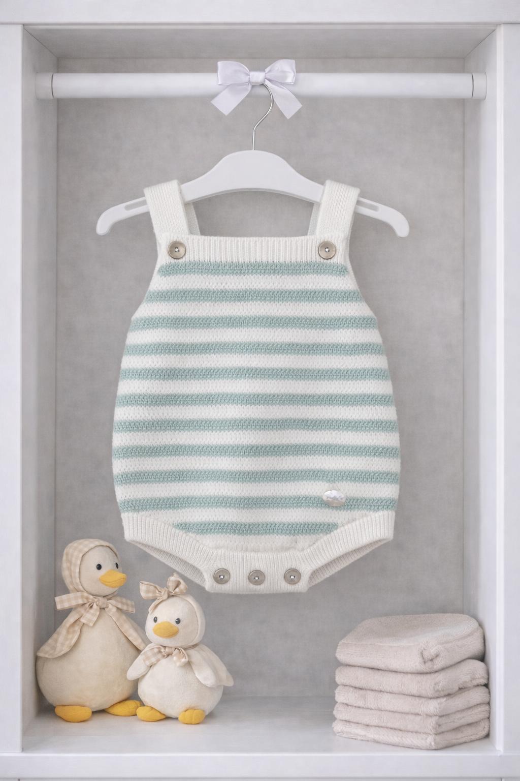 Peto Punto Rayas Verde Martin Aranda