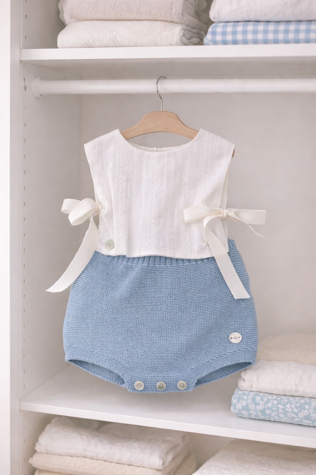 Ranita Punto Tela Regina Azul Martin Aranda