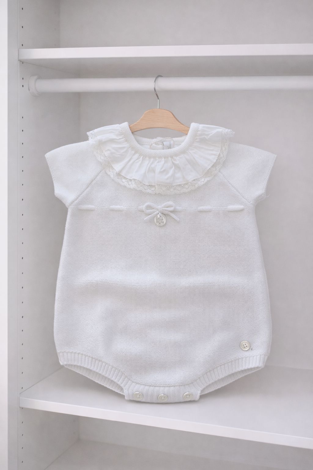 Pelele Punto NiÑa Toronto Blanco Roto Martin Aranda