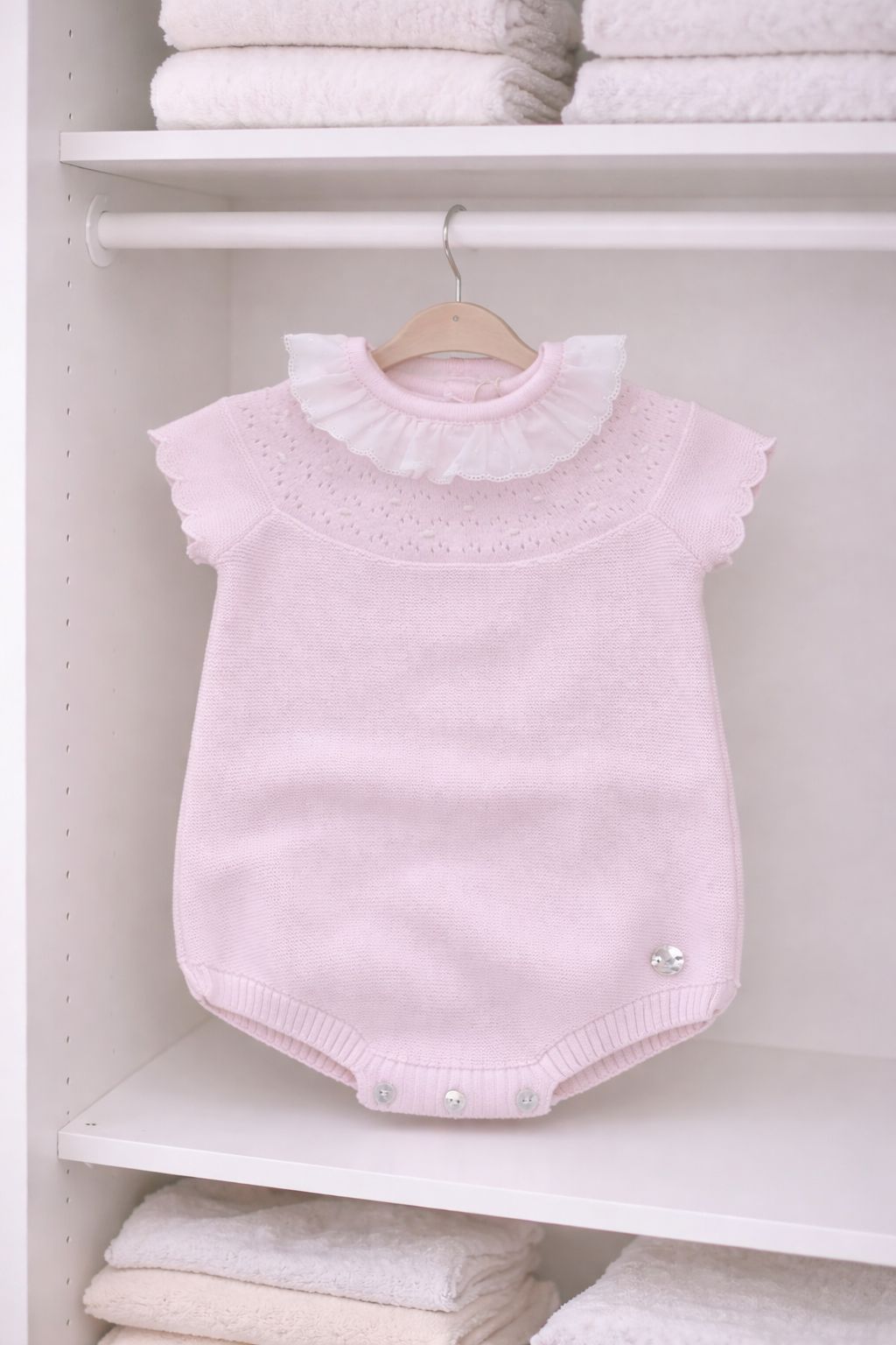 Pelele Punto NiÑa Winnipeg Rosa Bebe Martin Aranda