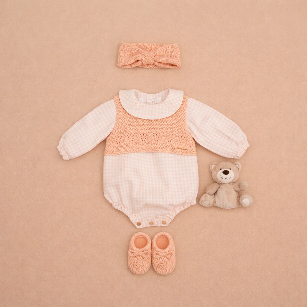 Pelele Salmon Y Chaleco Pangasa