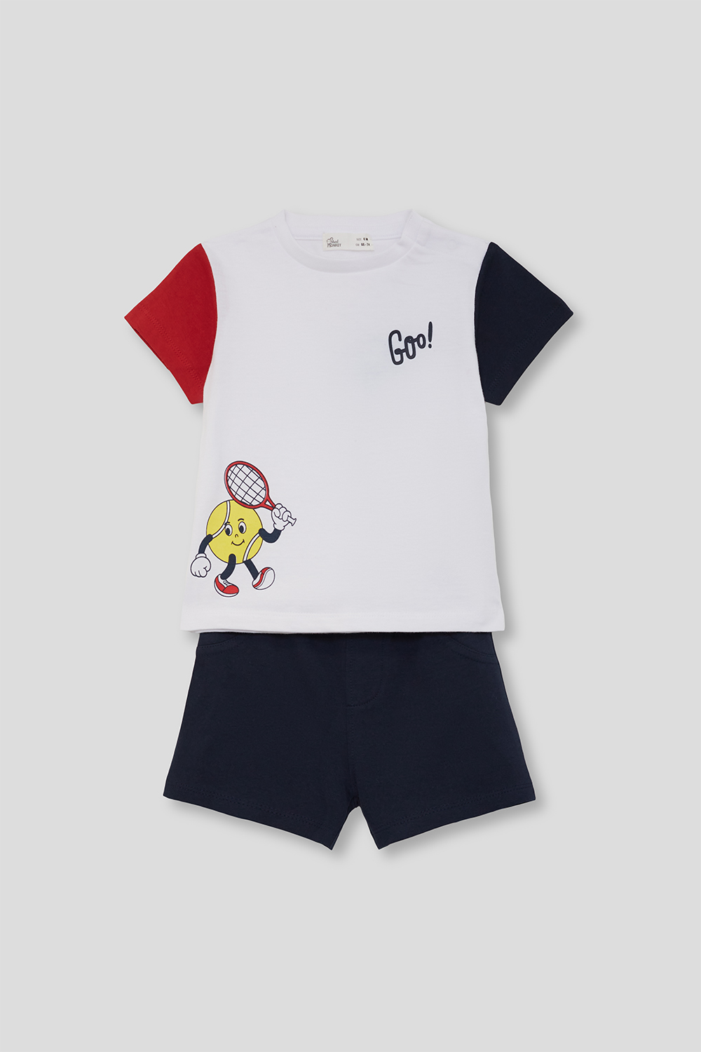 Conjunto Bebe NiÑo Nautic Street Monkey