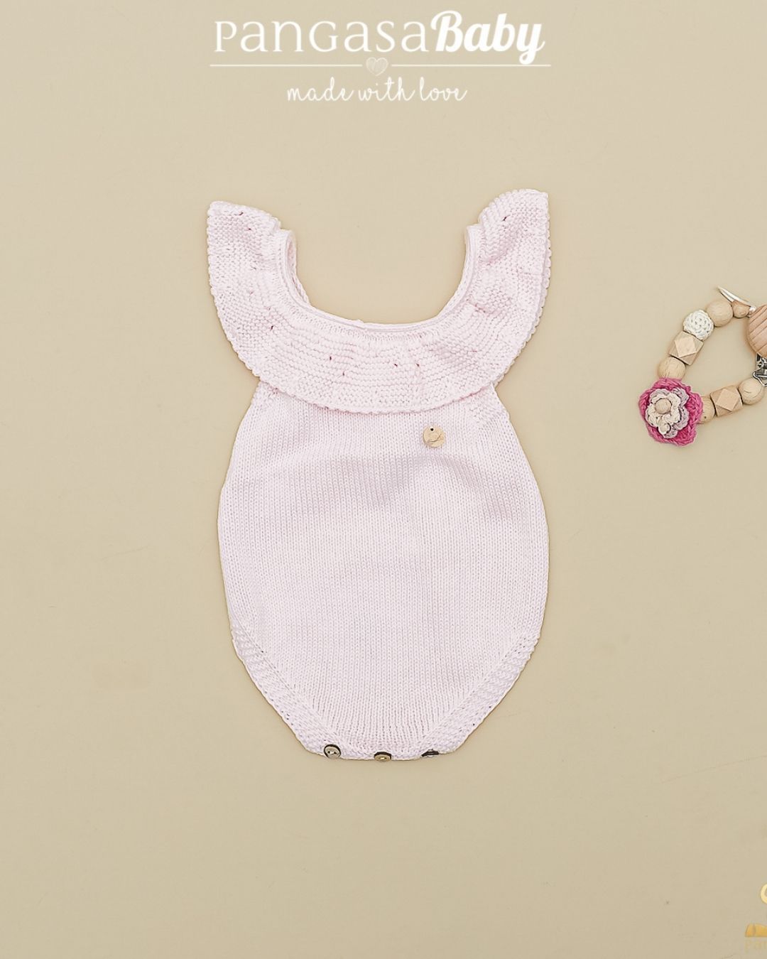 Peto Punto Volante Rosa Bebe Pangasa