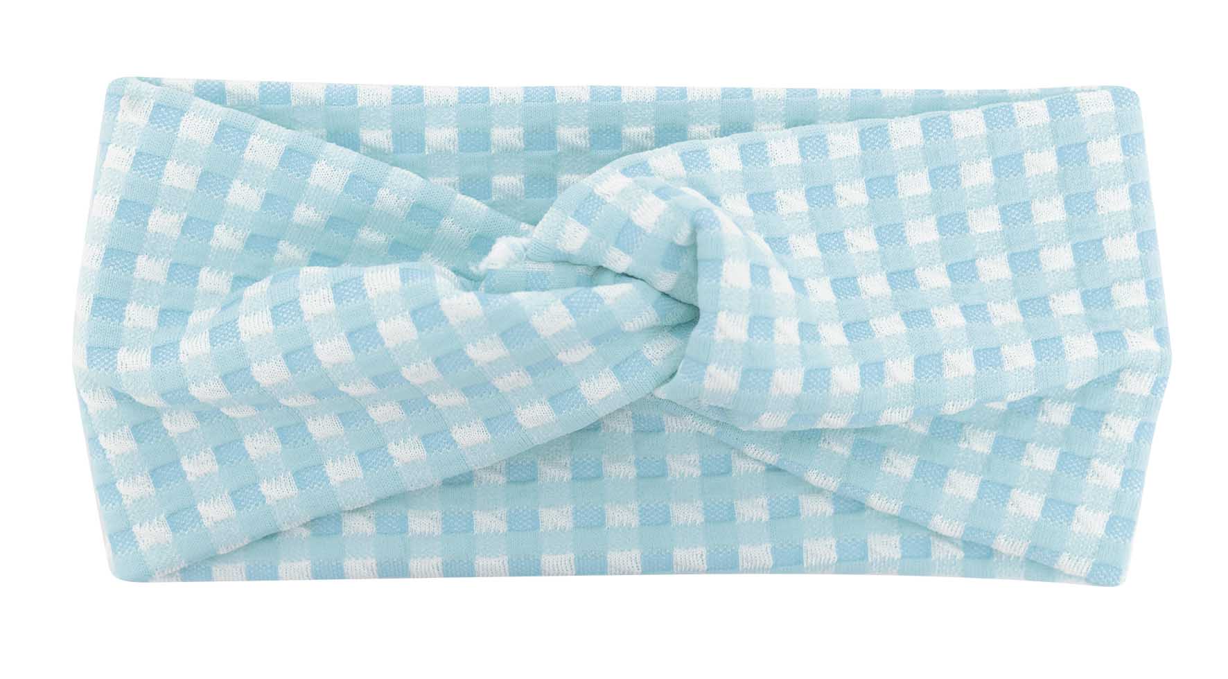 Turbante Vichy Turquesa Calamaro