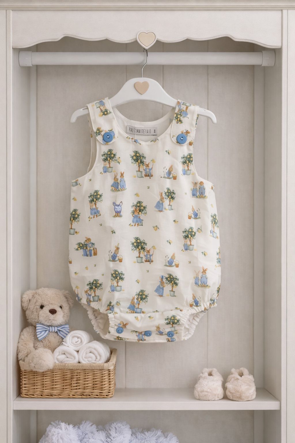 Peto Tirantes Conejos Paloma De La O