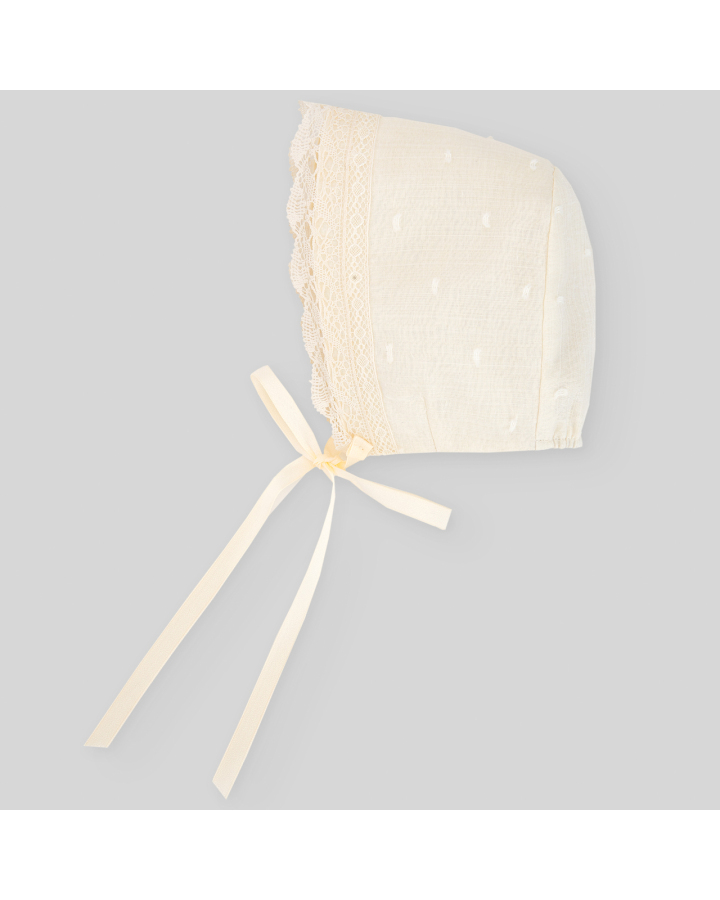 Capota Muselina C/plumety Esencial Paz Rodriguez