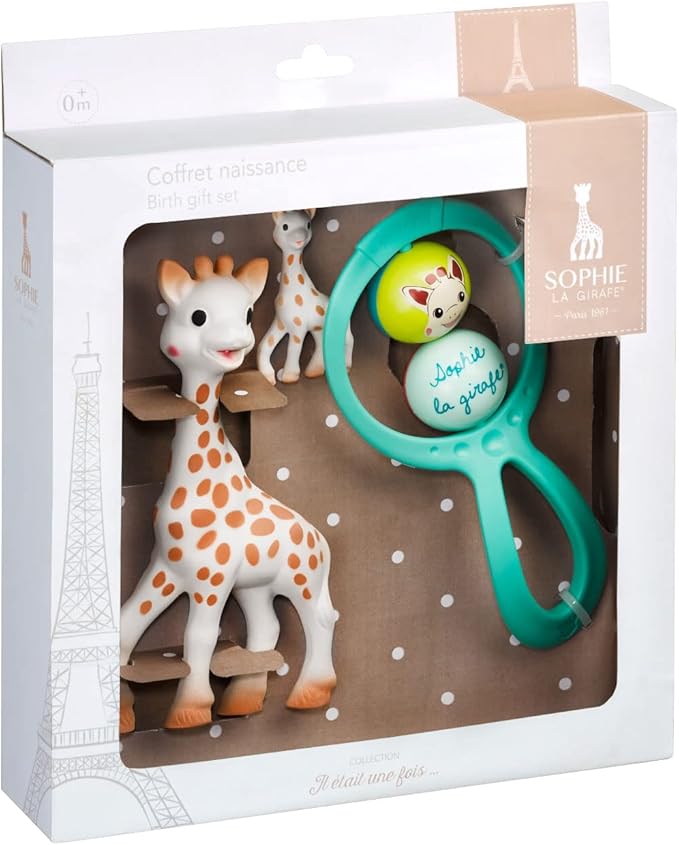 Set Regalo Llavero Y Sonajero Swing Sophie La Girafe