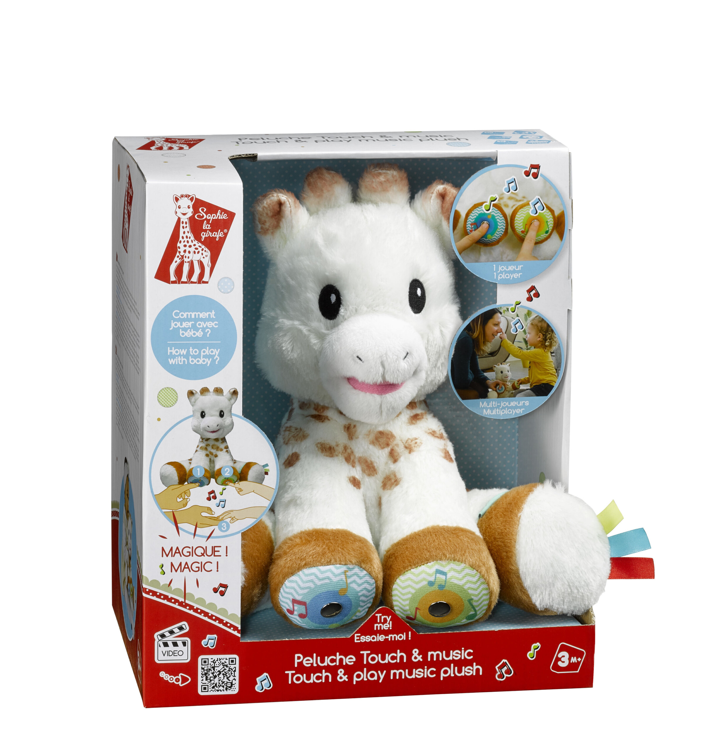 Peluche Touch Y Music Sophie La Girafe