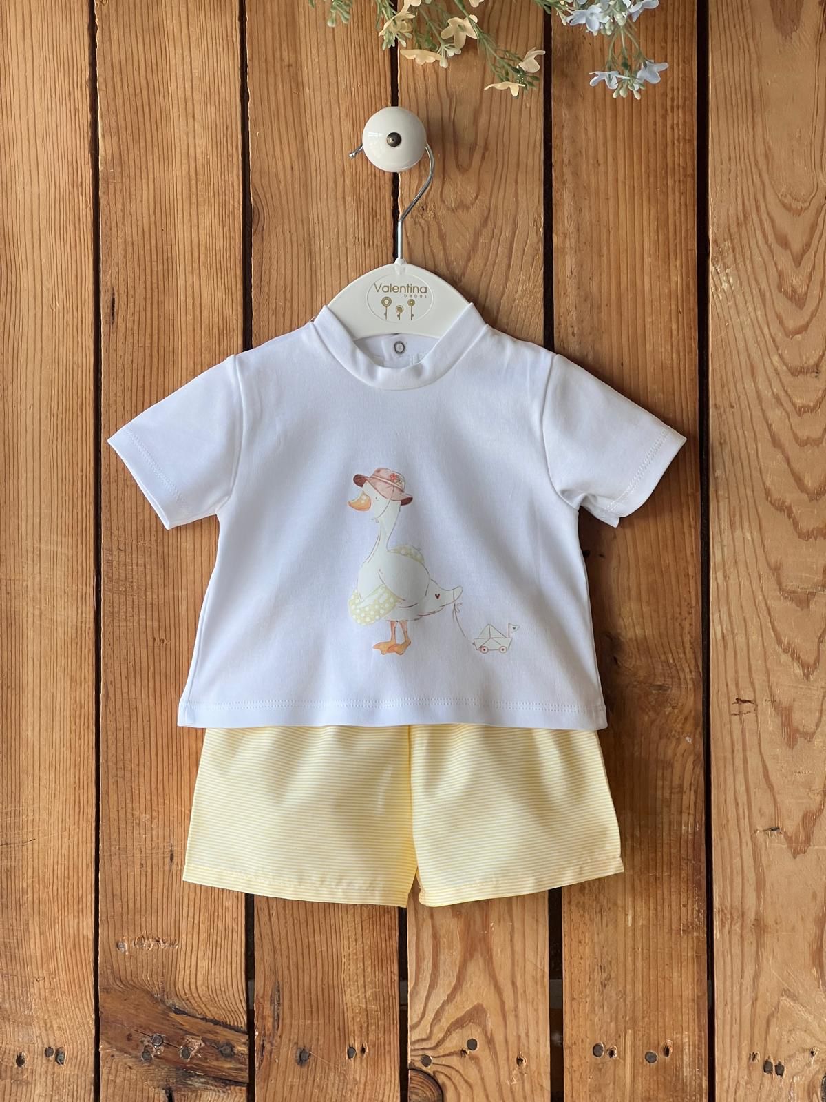 Conjunto Bebe NiÑo Yellow Duck Valentina Bebes