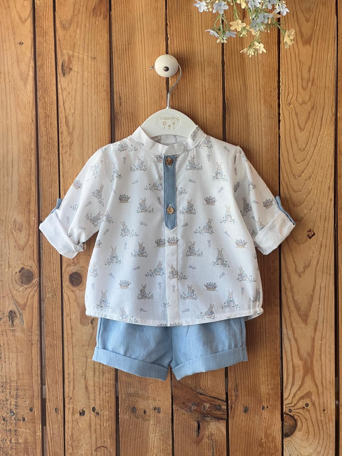 Conjunto Bebe Blue Rabbit Valentina Bebes