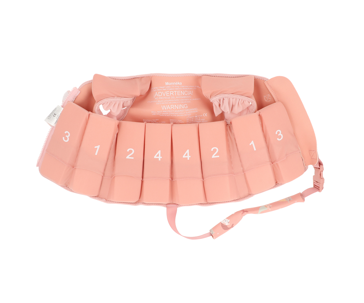 Chaleco Flotador Aprendizaje Mermaid Cats Tutete - Imagen 4