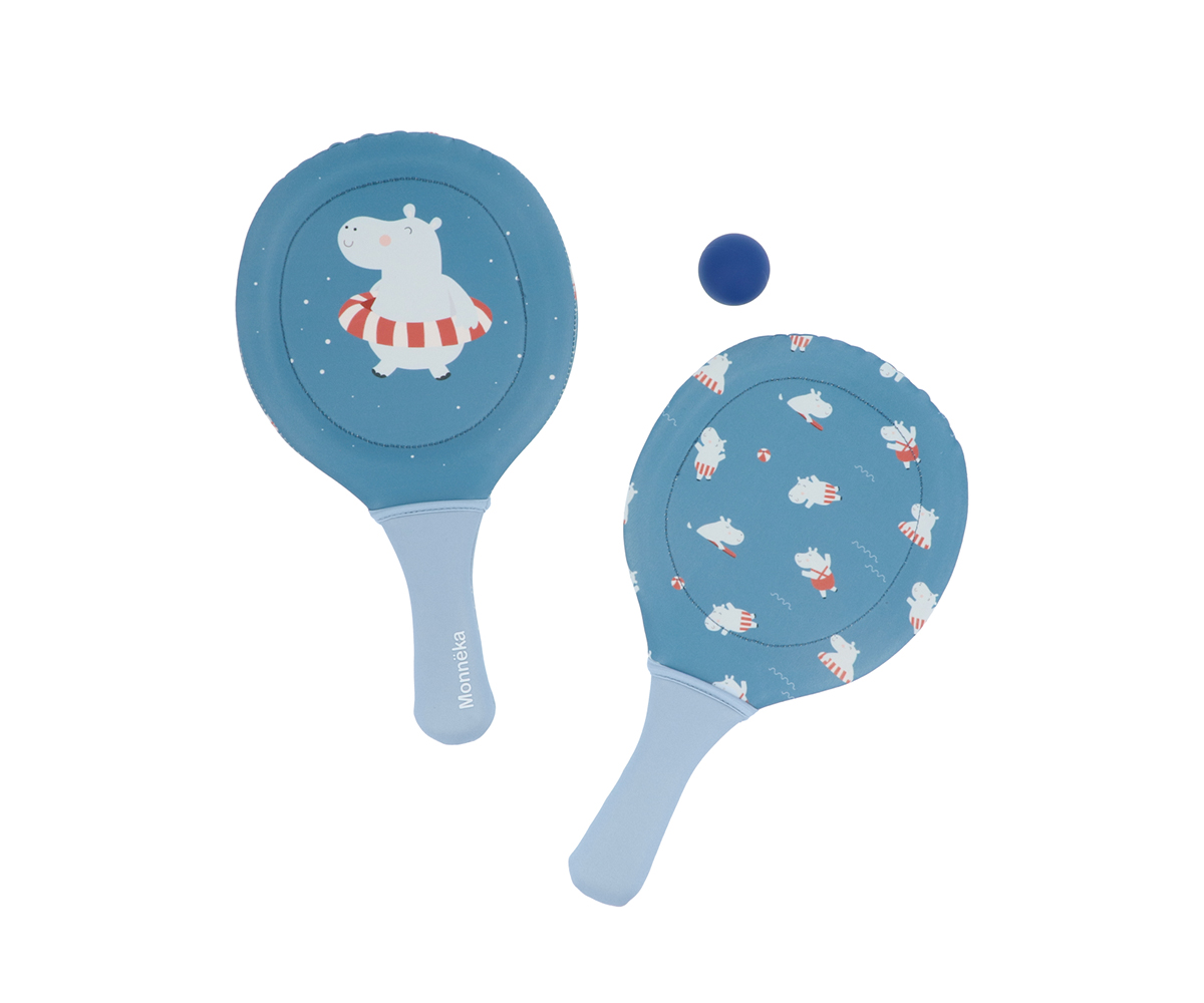 Palas De Playa Neopreno Hippos Tutete